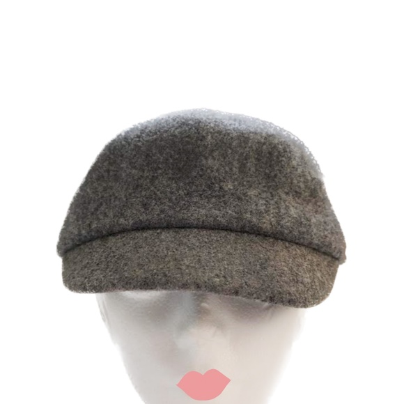 Kangol grey gray wool stingy spacecap size medium - Picture 1 of 5
